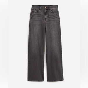 Madewell Women's Gray Superwide Leg Jeans